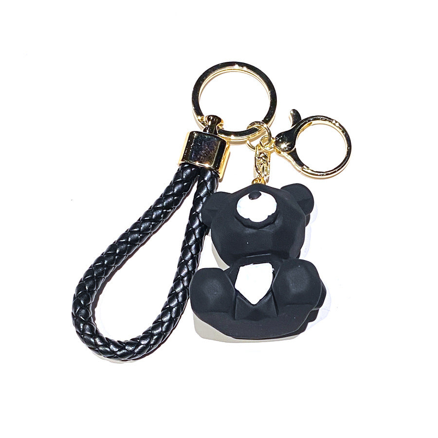 Wholesale Cartoon Cut Bear PVC Soft Glue Keychain ACC-KC-GongZ023