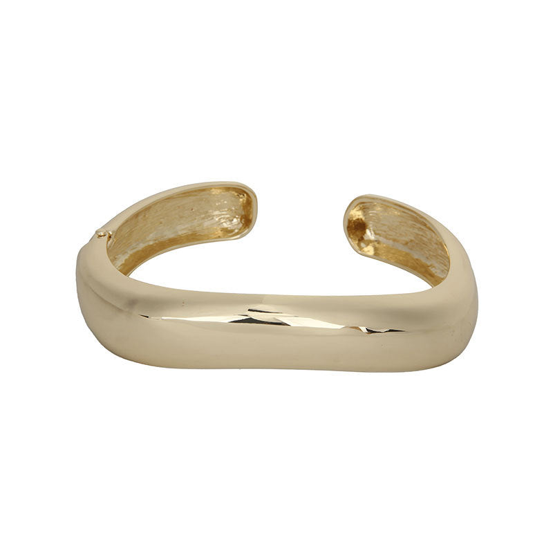 Wholesale Metal Glossy Wide Version Choker Necklace ACC-NE-SZL001