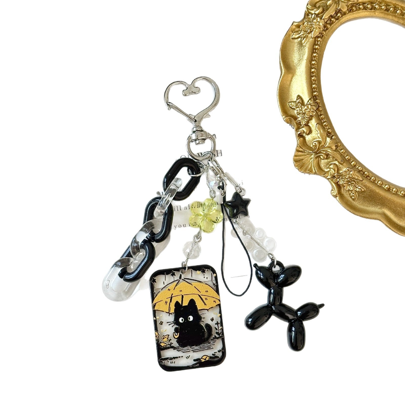 Wholesale  Black Cat Series Keychain