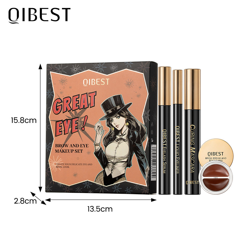 Wholesale eyebrow pencil eye makeup set