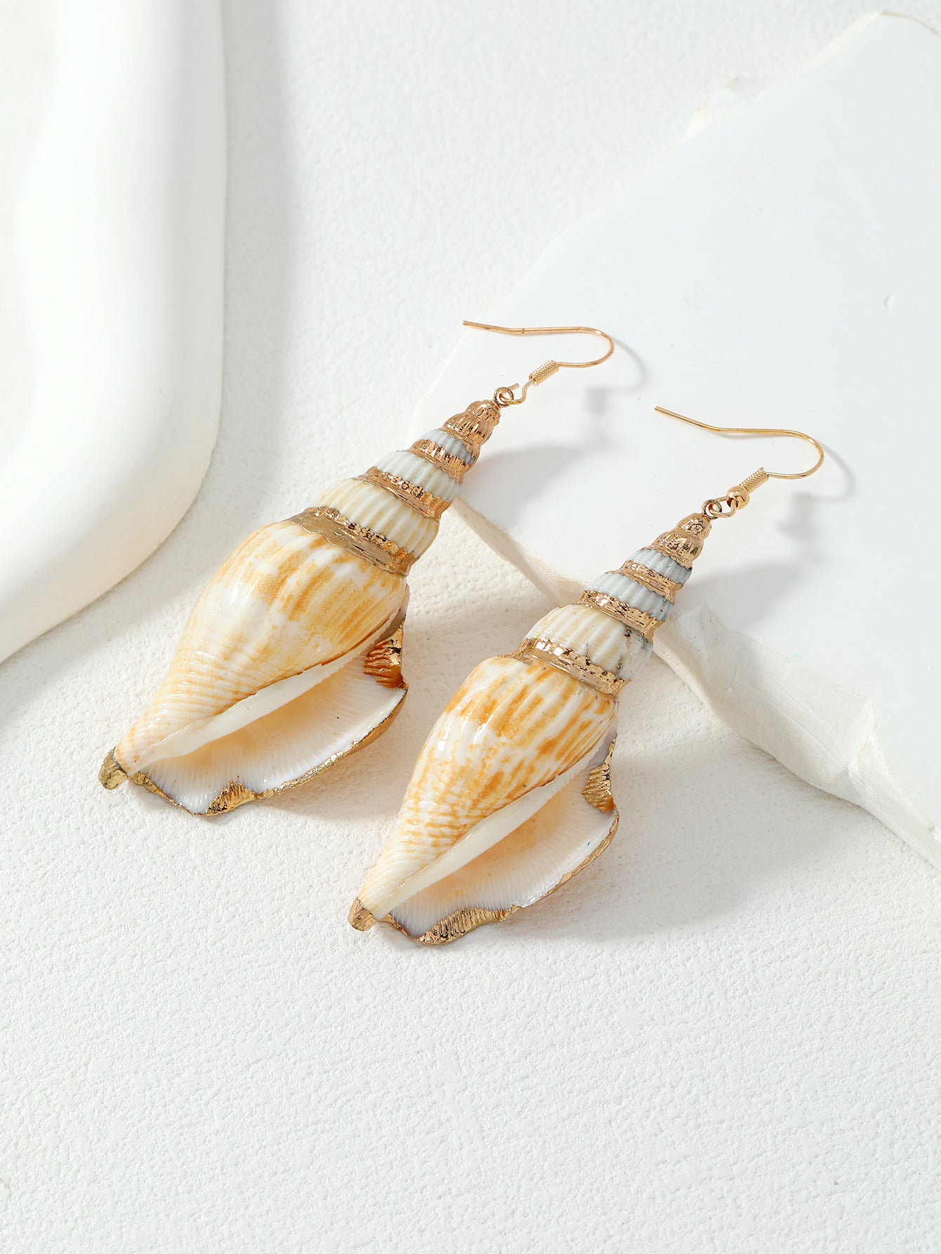 Wholesale Conch Shell Necklace Stacked Clavicle Chain Summer Choker Necklace ACC-NE-Qunq001