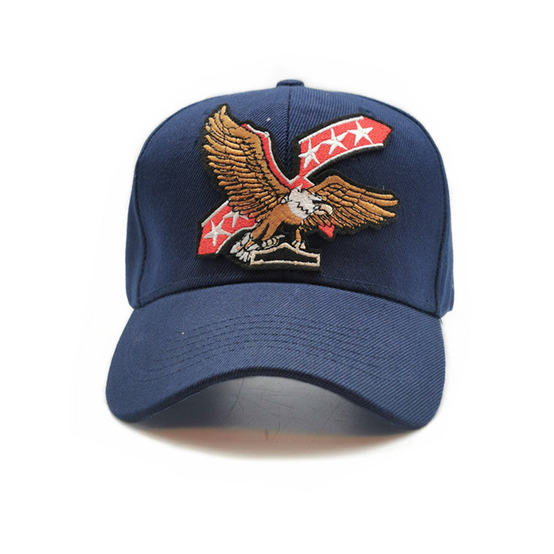 Wholesale  camouflage American eagle head embroidery baseball cap