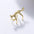 Wholesale creative cute cat earrings without ear hole ear bone clip