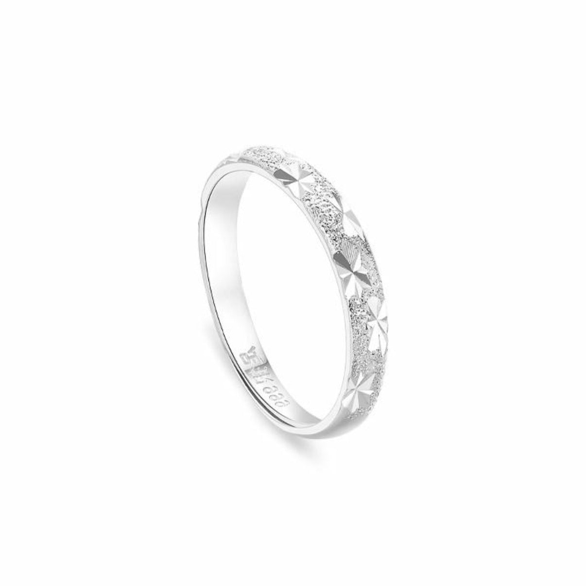 Wholesale Stylish Adjustable Sterling Silver Starry Couple Ring Set In Minimalist Design Everyday Boutique Jewelry Accessory