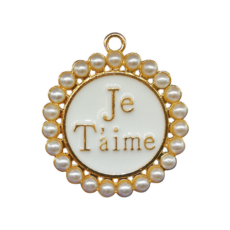 Wholesale  Metal Pink Alloy Shoes Accessories Shoes Charms