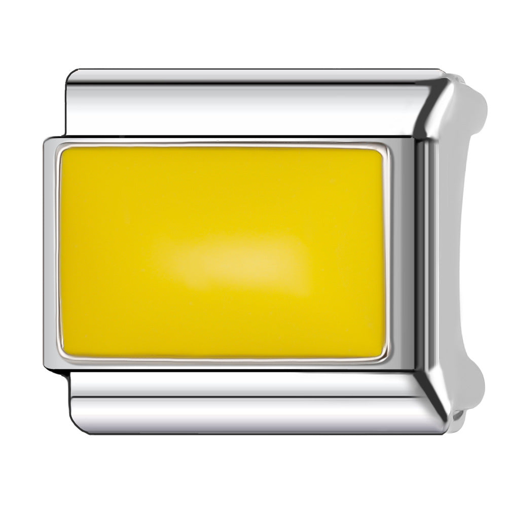 Wholesale Italian Charm Bracelet 9mm DIY Splicing Creative Pattern Stainless Steel Composable Bracelet