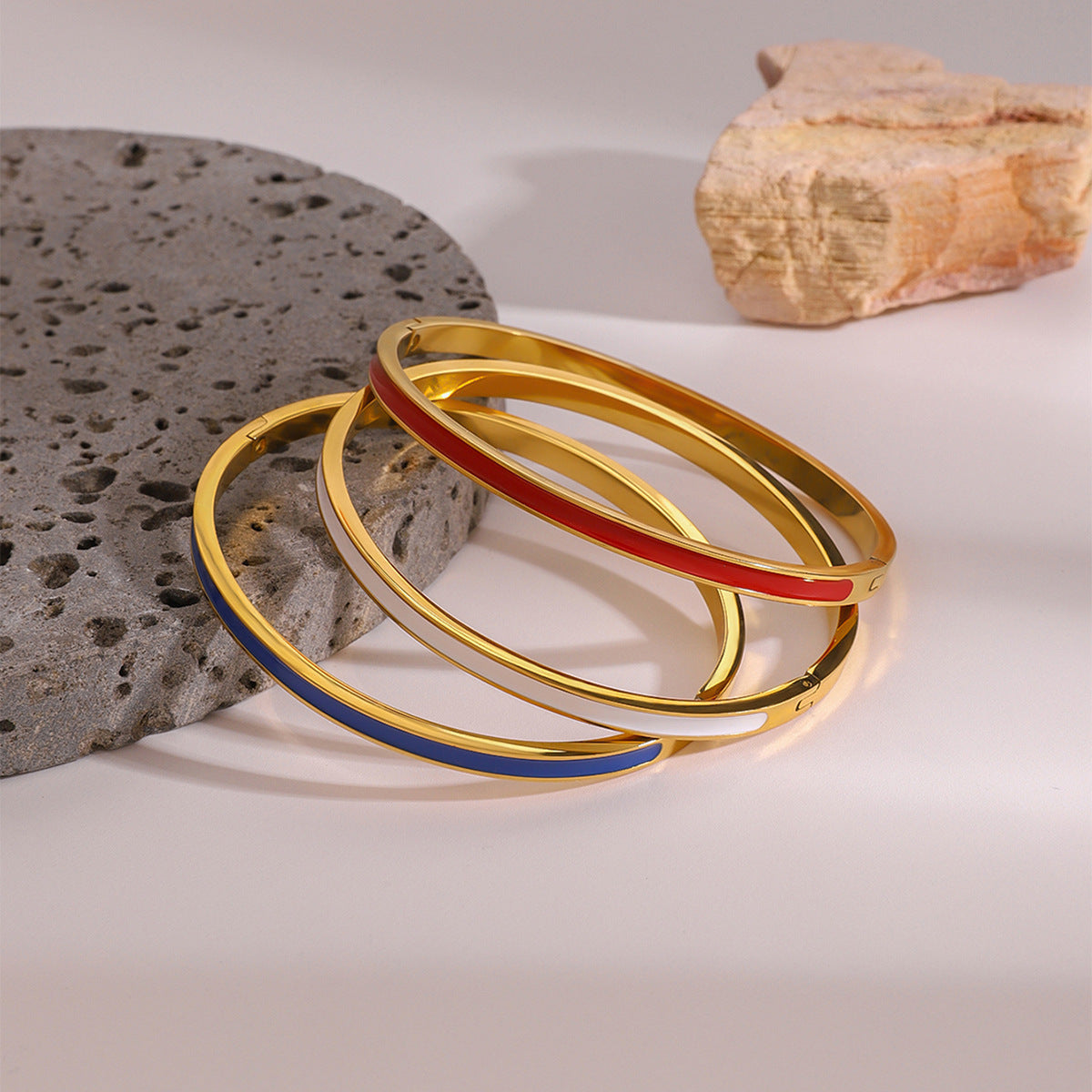 Wholesale Stainless Steel Oil Dropping Buckle Bracelet