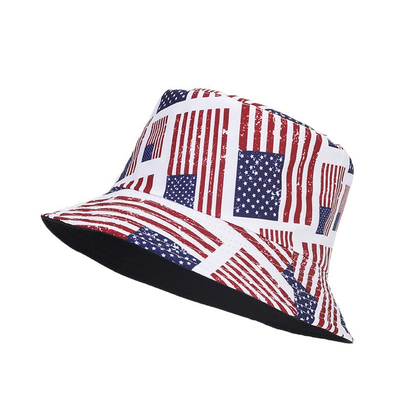 Wholesale Printed Pattern Double-sided Fisherman Hat Bucket Hat