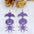 Wholesale Halloween Earrings Long Stitching Bat Pumpkin Spider Acrylic Earrings