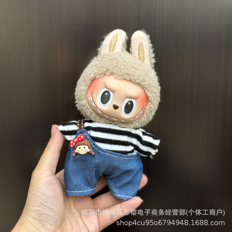 Wholesale Cute cartoon doll clothes set toy