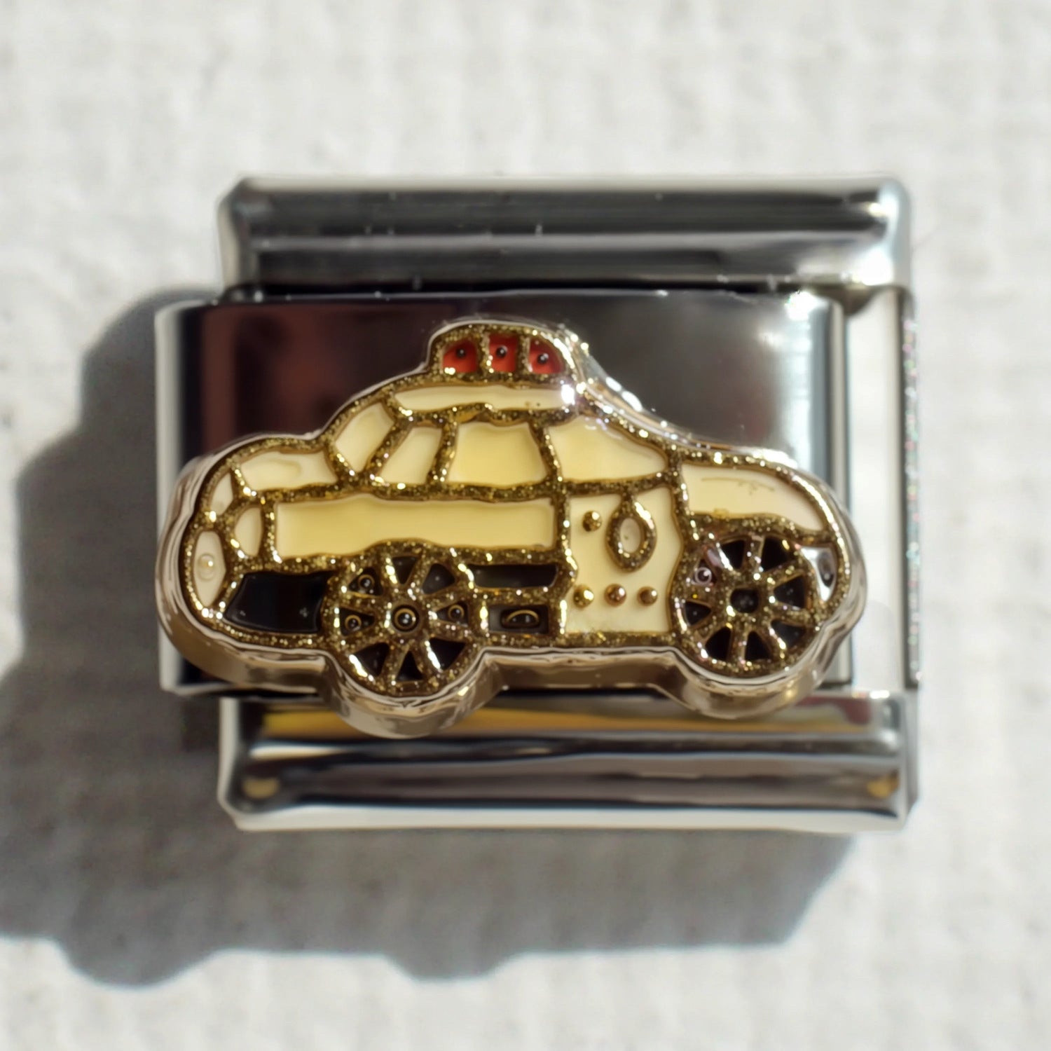 Wholesale 9mm Italian Charms Stainless steel Italian charm heart & elephant bracelet DIY elastic bracelet