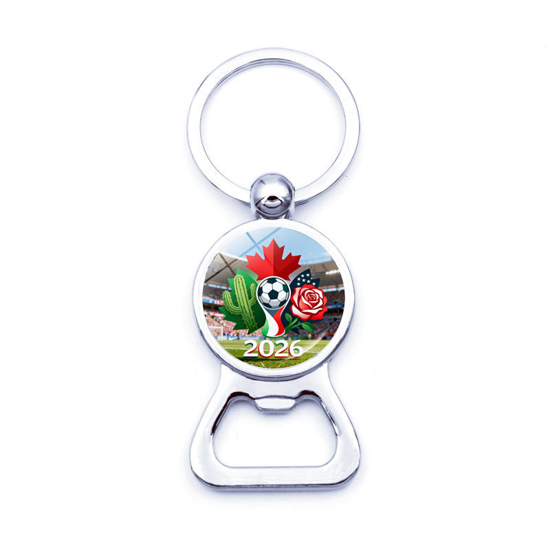 Wholesale 2026 FIFA World Cup Bottle Opener Keychain