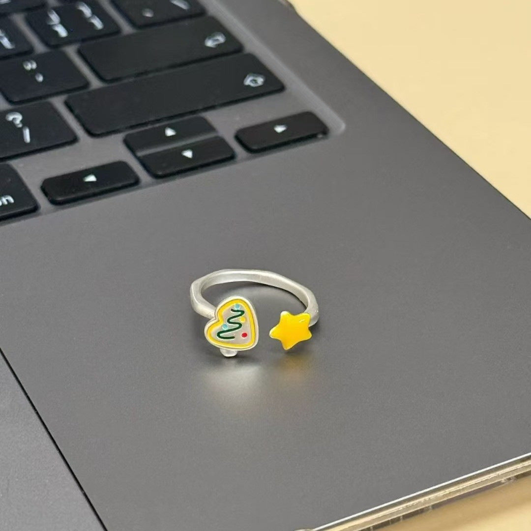 Wholesale  Funny Cartoon New Apple Dog Ring