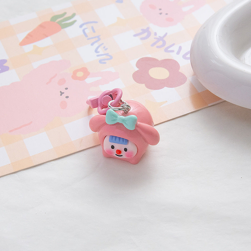 Caricature de gros caricature mignonne joelry pendentif