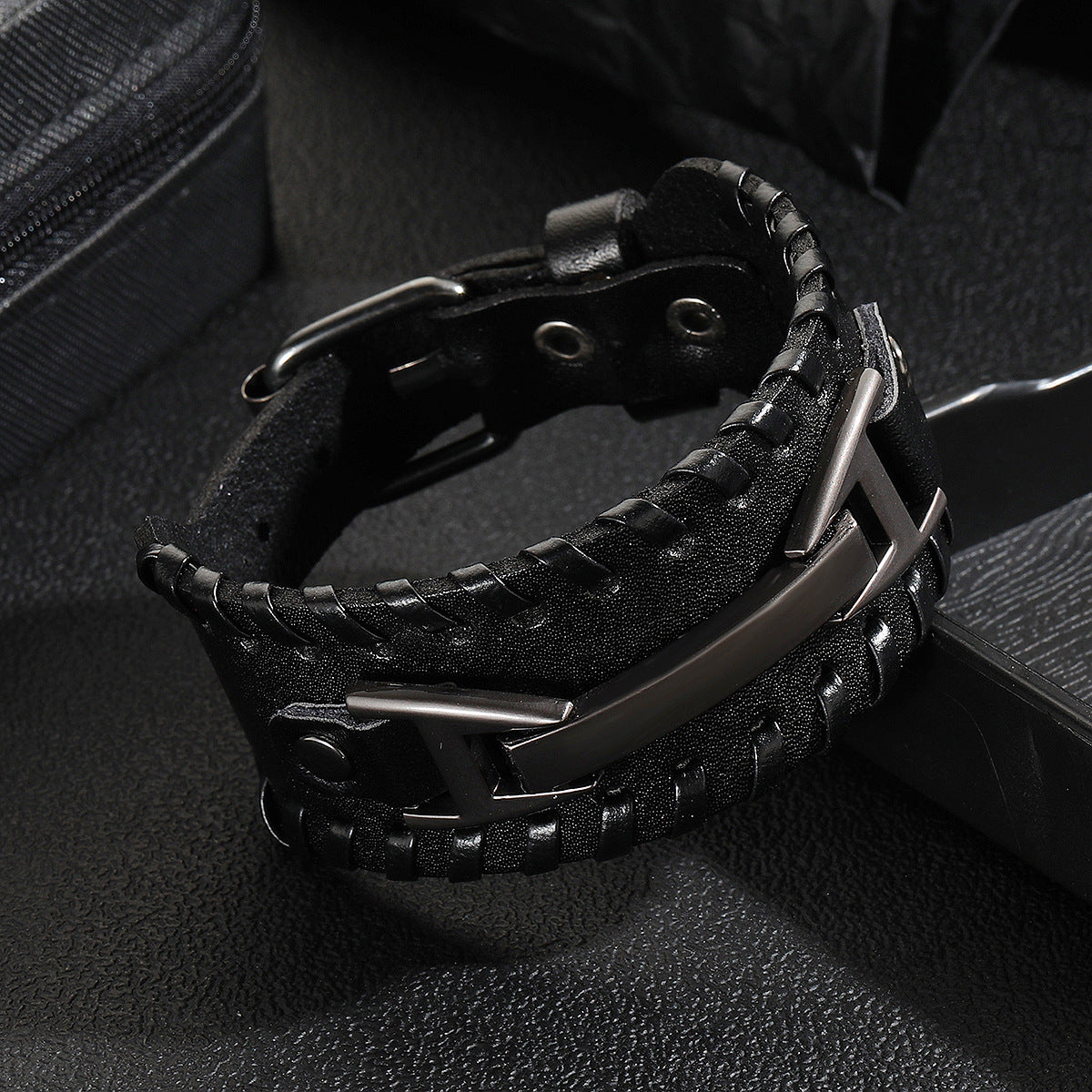 Wholesale  Retro Leather Bracelet  Turquoise Leather Bracelet