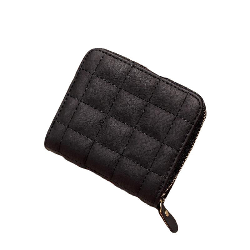 Wholesale leather mini short cute coin purse  wallet