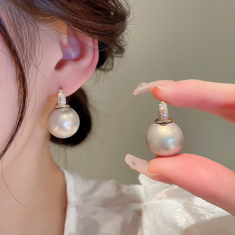 Wholesale Geometric Pearl Earrings  ACC-ES-KJ016