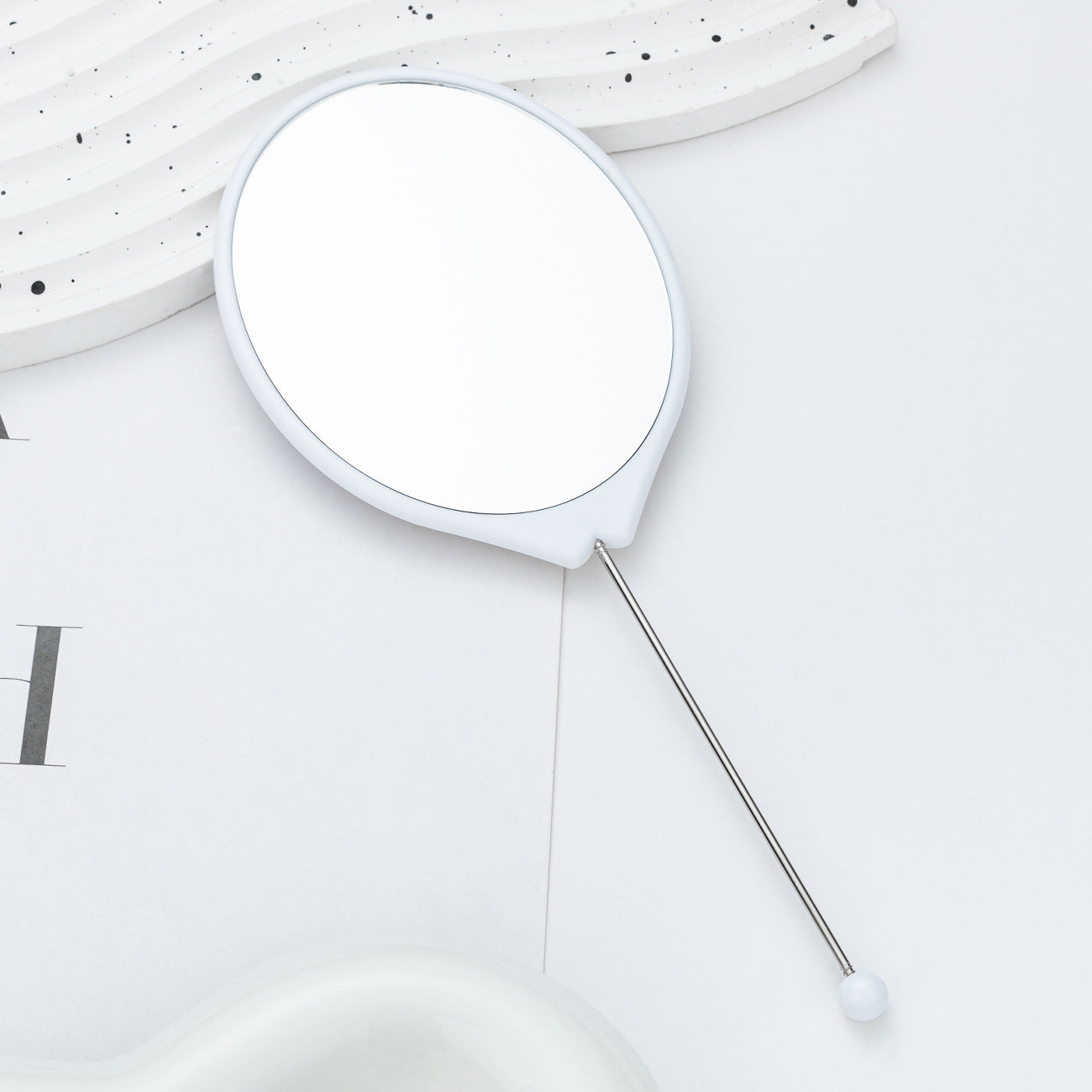 Wholesale DIY Beadable Handheld Makeup Mirror