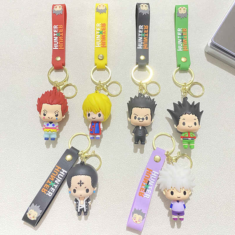 Wholesale Cartoon Three-Dimensional Doll Pendant Car Key Chain ACCVIP