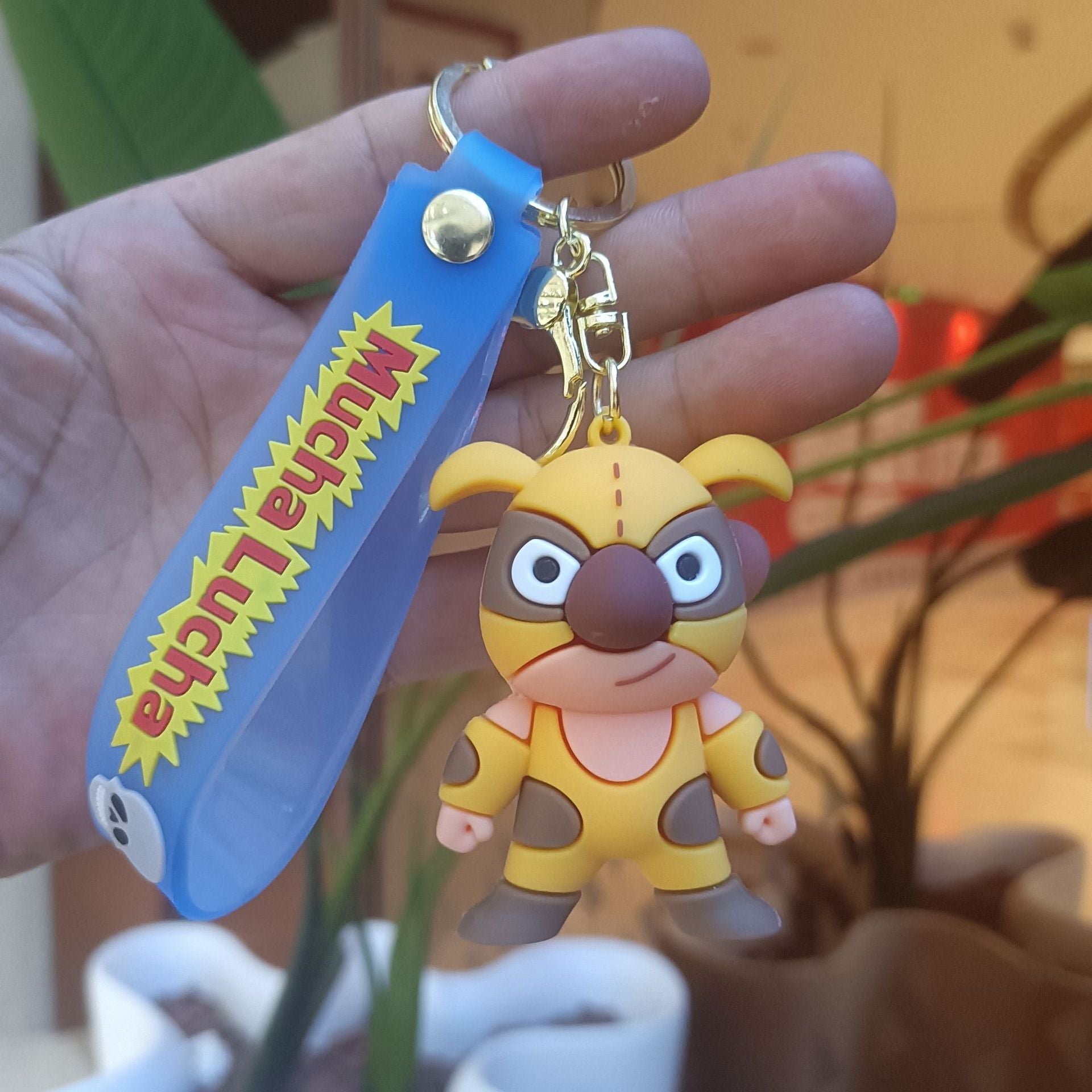 Wholesale Cartoon Cute PVC Keychain ACCVIP-KC-KuangKe001