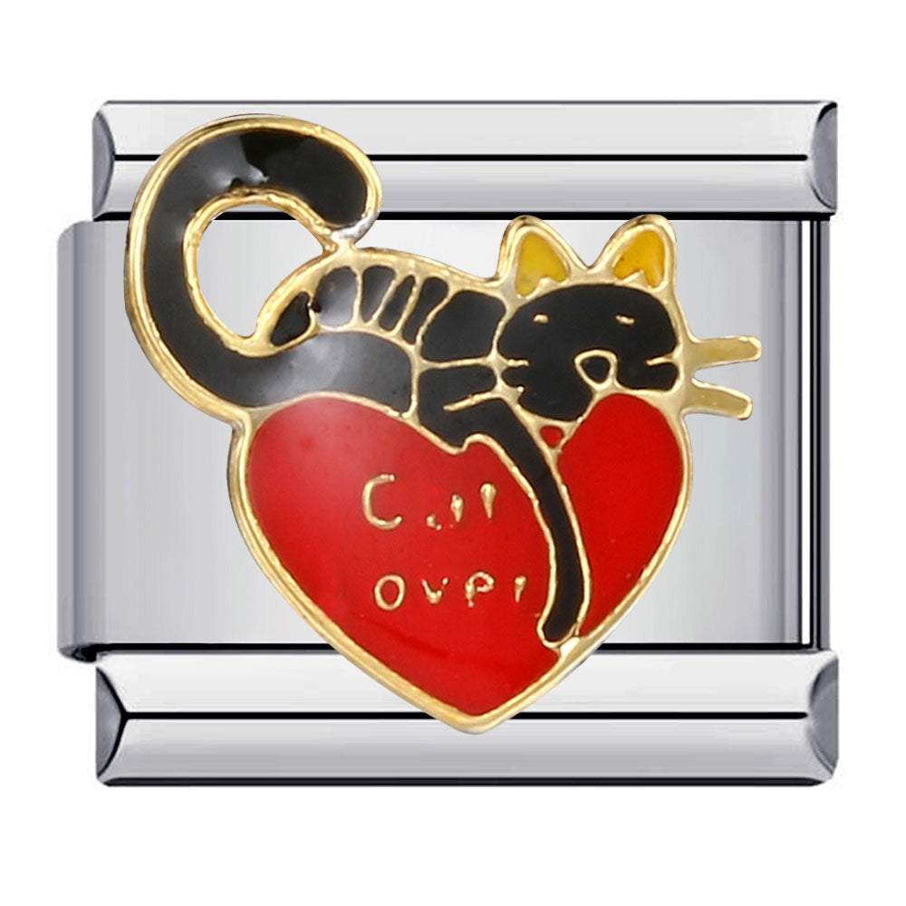 Wholesale Italian Charm Bracelet 9mm DIY Splicing Removable Cute Animal Stainless Steel Composable Bracelet