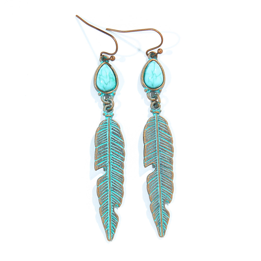 Wholesale Bohemian Tribal Ethnic Style Earrings for Holiday Travel Fashion Accessory
