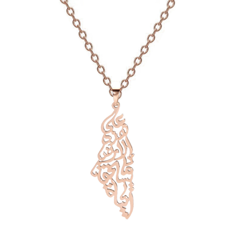 Wholesale Stainless Steel Fashion Personalized Pendants Necklaces Titanium Steel ACC-NE-GeXiang007