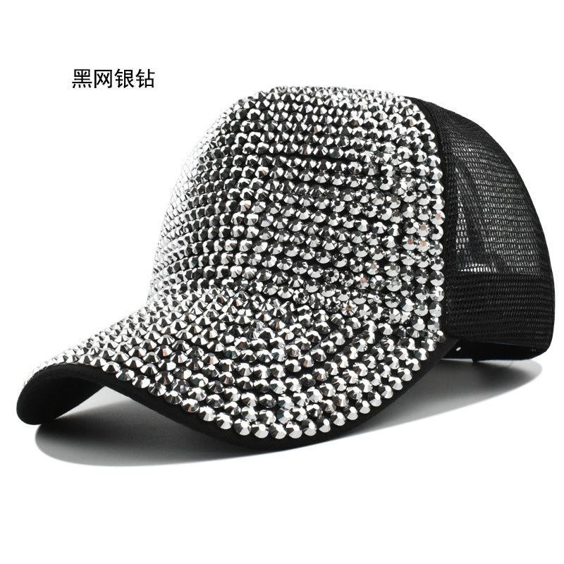 Wholesale  rhinestone baseball cap  protection hat baseball cap