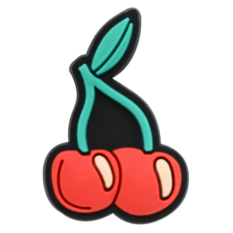 Wholesale Random 100pcs Cartoon PVC Soft Rubber Shoe Buckle Decoration ACC-SC-RYY070