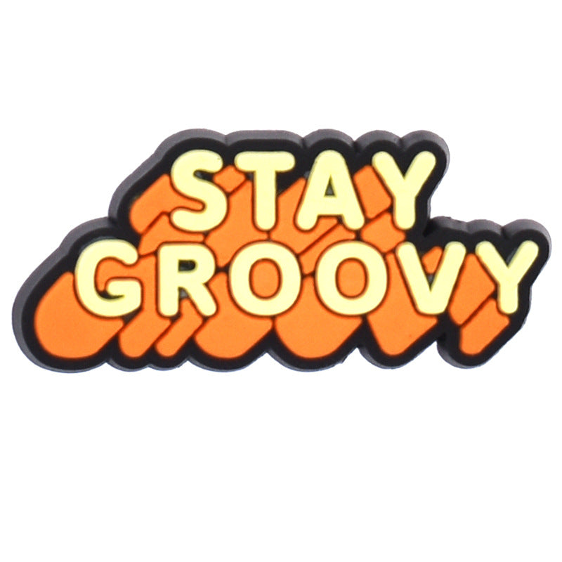 Wholesale  100pcs Random Rainbow Flowers Shoes Accessories Shoes Charms