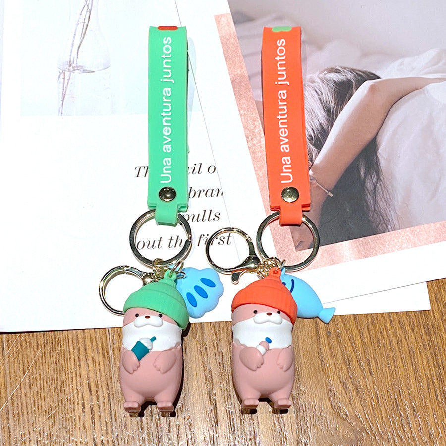 Wholesale Cartoon Cute Polar Bear Keychains ACC-KC-Gongz014