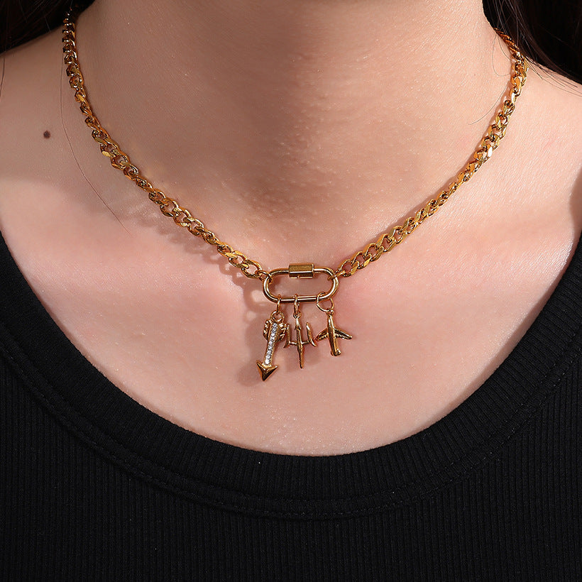 Wholesale Exquisite and Compact DIY Key Pendants