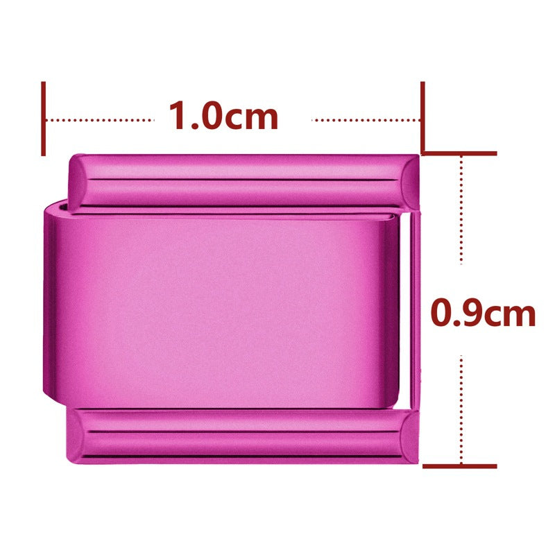 Wholesale Italian Charm Bracelet 9mm DIY Splicing Cute Creative Stainless Steel Composable Bracelet