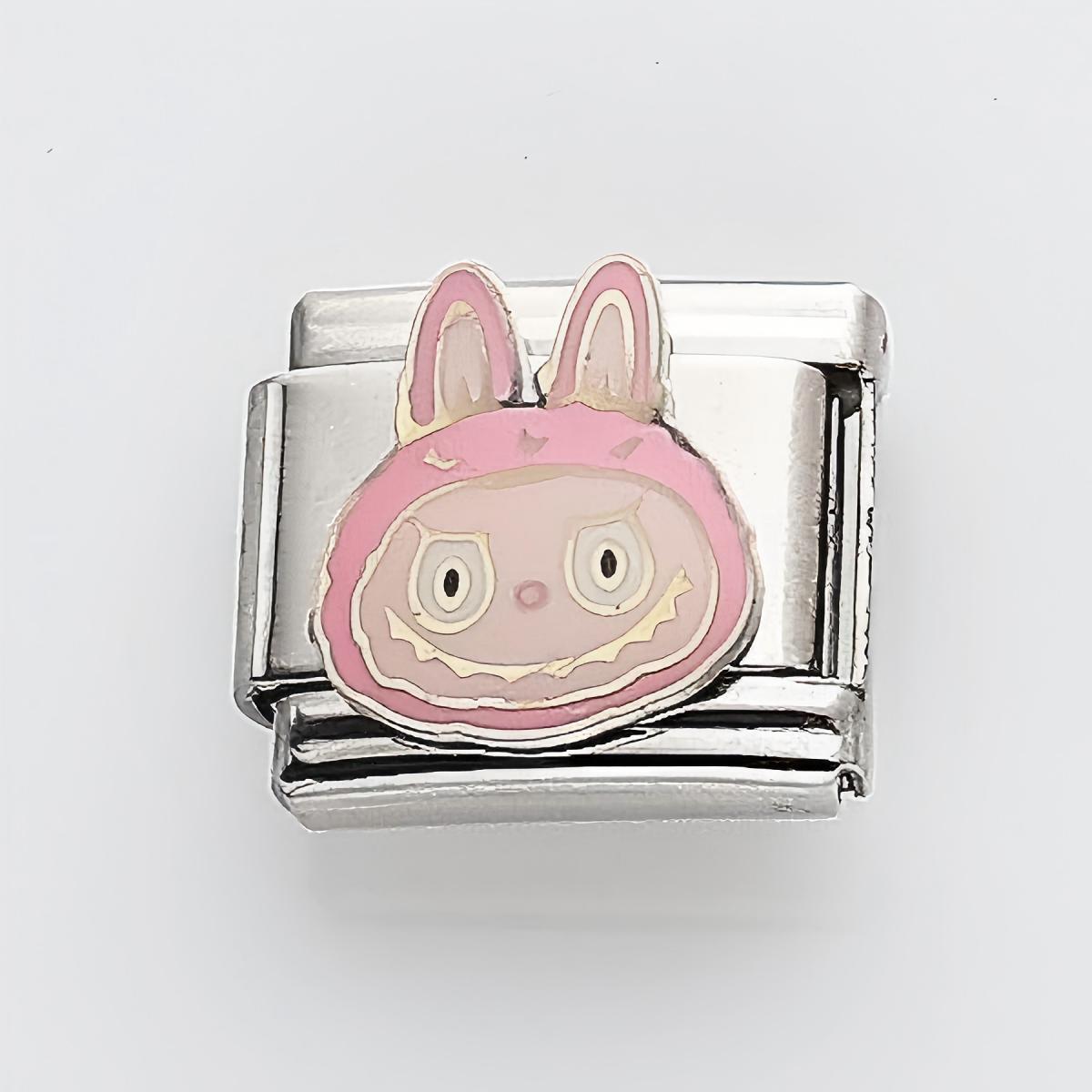 Wholesale 10pcs Italian Charm Bracelet 9mm DIY Splicing Cartoon Character Stainless Steel Composable Bracelet