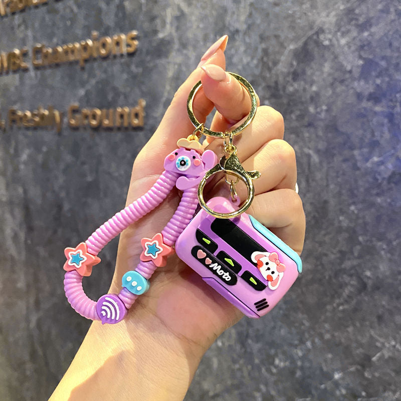 Wholesale Cartoon Mini Phone Doll Keychains ACC-KC-GongZ035