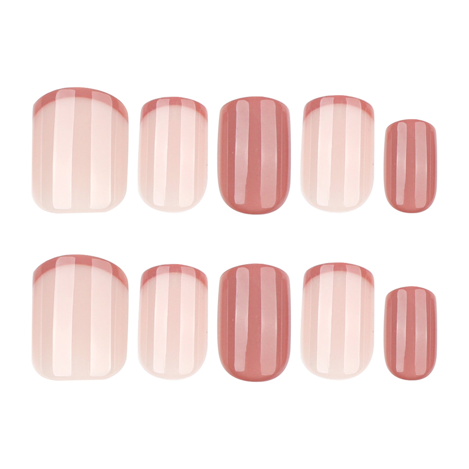 Wholesale 24 Pieces/box Solid Color Bow Nails Kits Nail Stickers