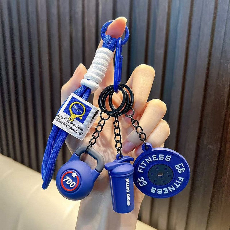 Wholesale Acrylic Tennis Tassel Keychain - Trendy Car Key Accessory for Everyday Use