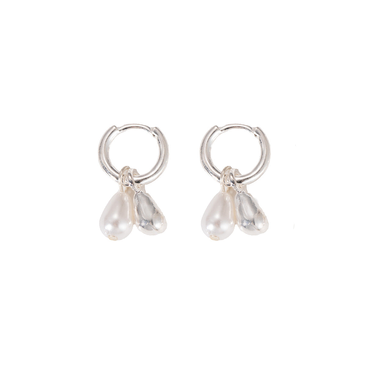 Wholesale Light luxury peardrop pearl stud earrings