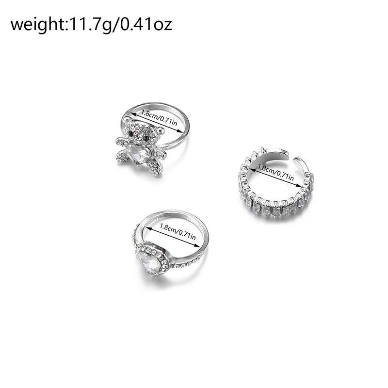 Wholesale Alloy Diamond Stacked Wear Ring