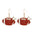 Wholesale Super Bowl Football Baseball Tennis Alloy Earrings