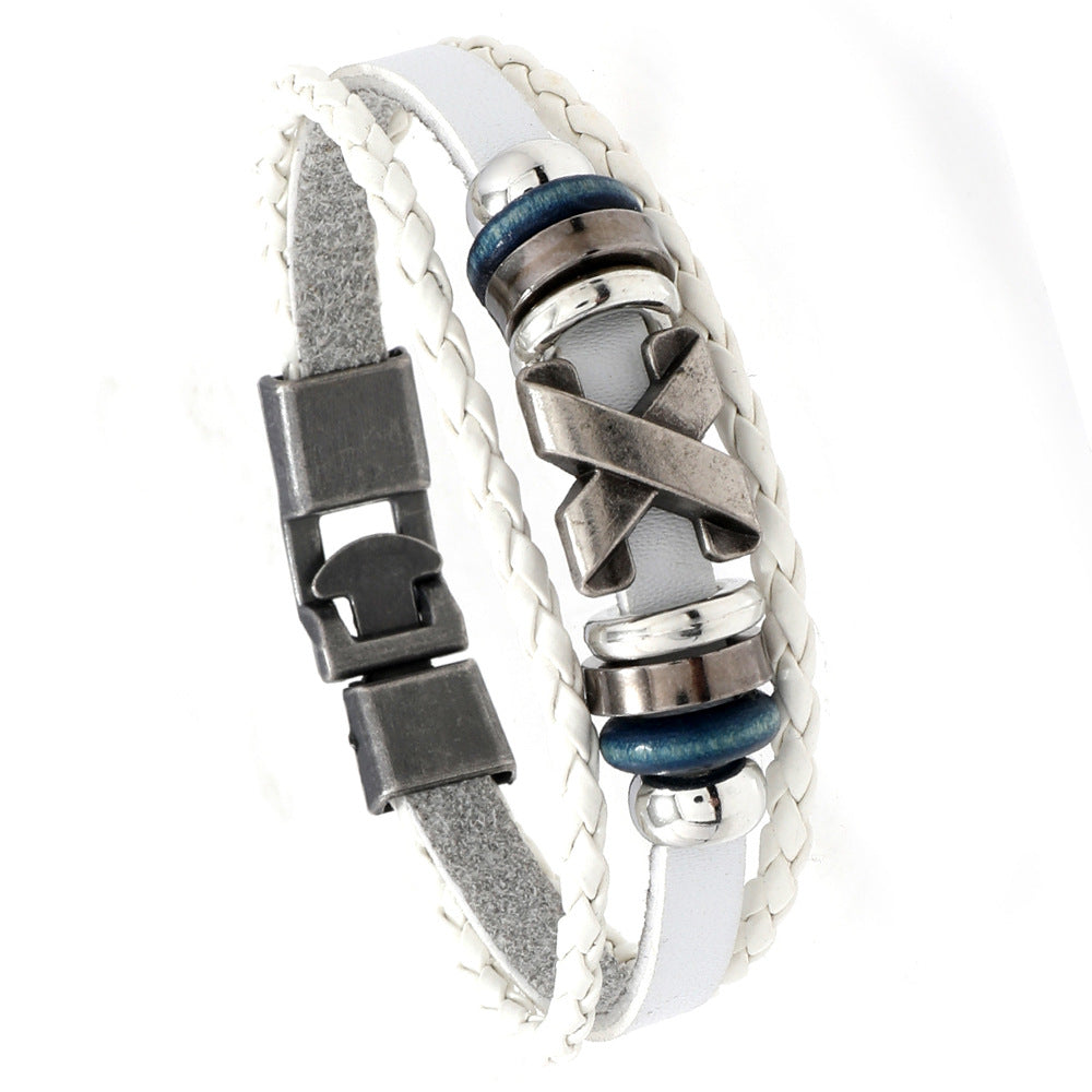 Wholesale Vintage Leather Bracelet Buckle Bracelet ACC-BT-Saih009