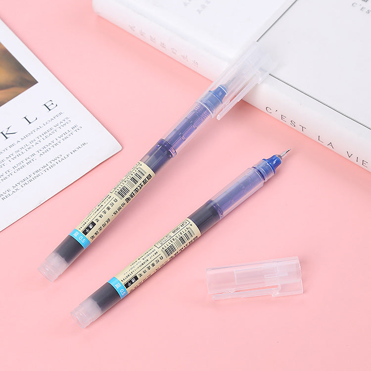 Wholesale Stationery gel pen exam needle large capacity water pen