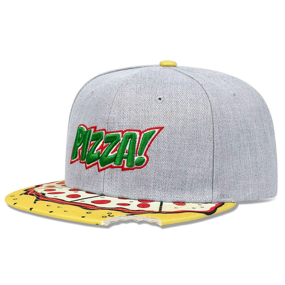Wholesale Pizza Hat Embroidery Cartoon Cotton Baseball Cap ACC-HT-QiNiao003