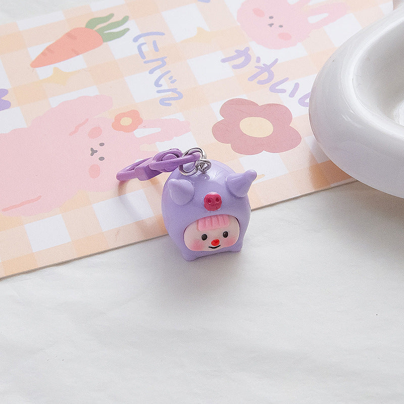 Caricature de gros caricature mignonne joelry pendentif