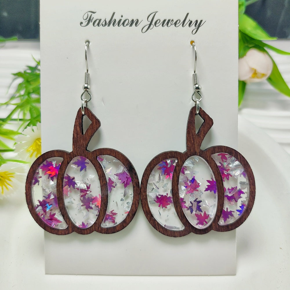 Wholesale Musical Note Acrylic Drop Earrings Fashion Accessory for Women Gift