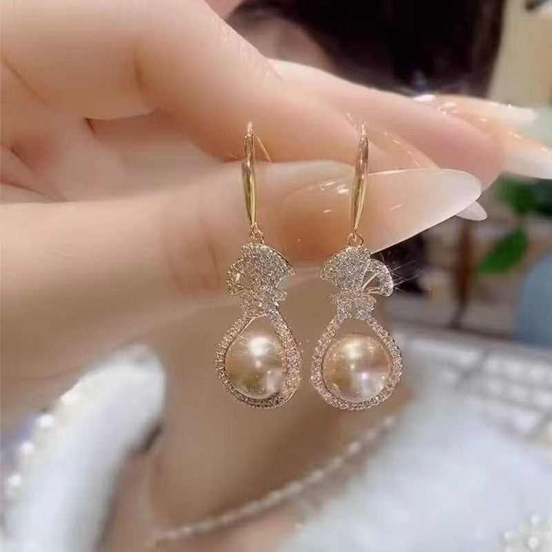 Wholesale Exaggerated Earrings Statemente Earrings Blingbling Earrings ACC-ES-Yinhe005