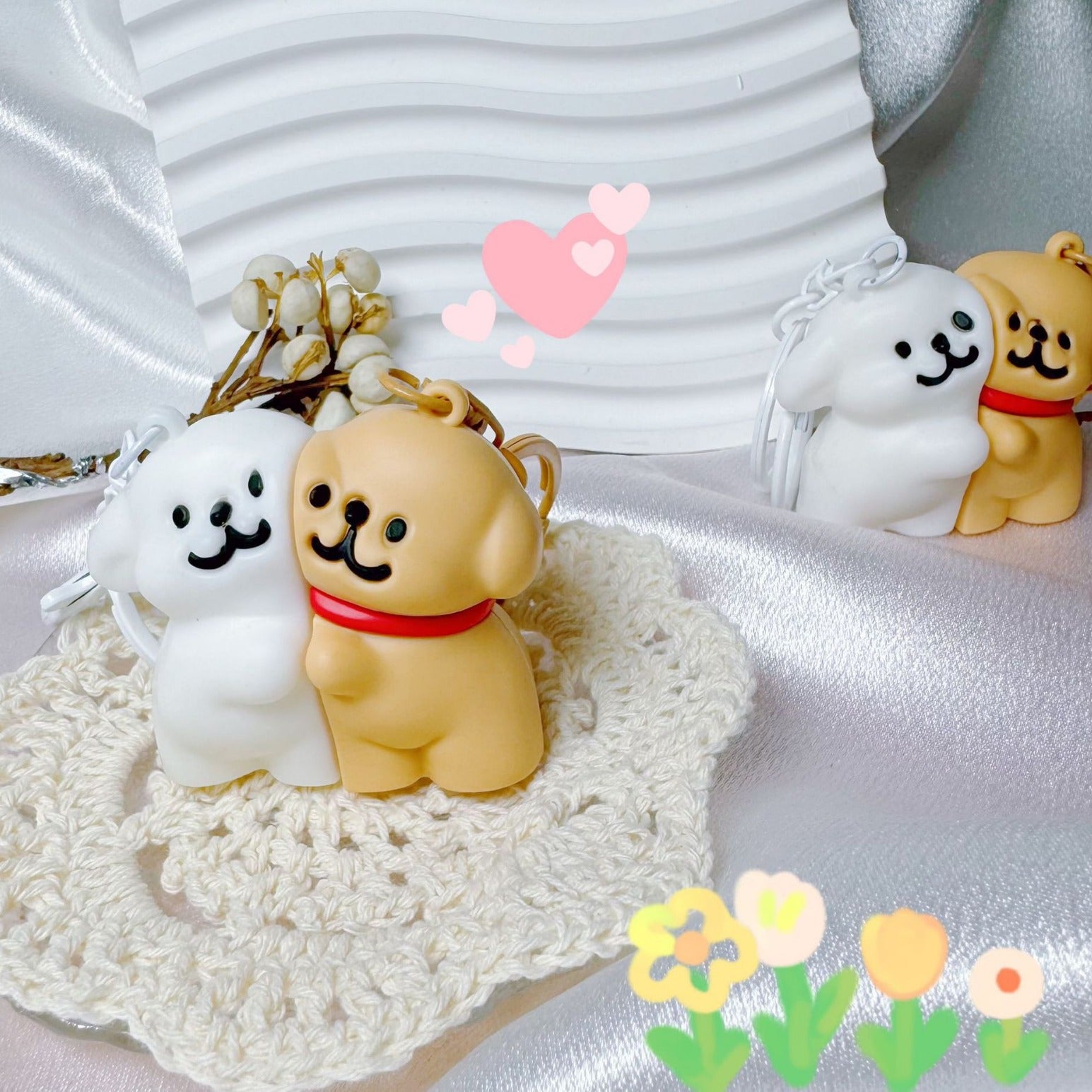 Wholesale Cartoon cute  dog keychains