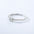 Wholesale S925 Sterling Silver Light Luxury Single Diamond Micro Inlay Ring