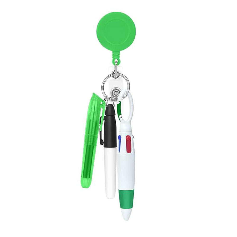 Wholesale Nurse Pen Set Retractable Badge Scroll Keychain Badge Reels ACC-KC-ChiHai002