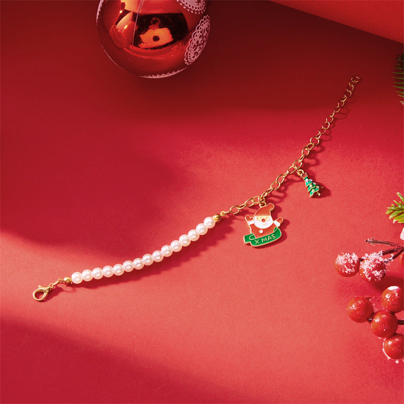 Wholesale Christmas Santa Claus Snowman Bracelet ACC-BT-YingHao007